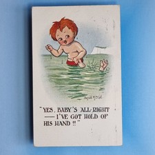 Comic Postcard 1918 Donald
