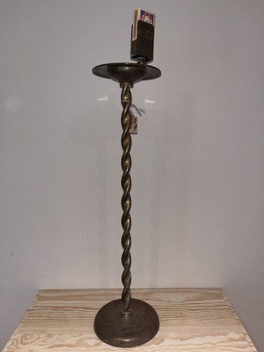 Antique brass smoker - ,