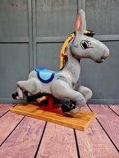 Vintage 1970s fairground donkey