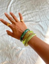 Beautiful set of 3 green