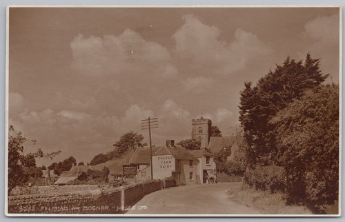 Felpham sussex postcard by - rp,