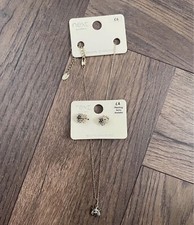 Next Earrings And Necklace Set