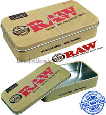 RAW Tin Rolling Papers Printed