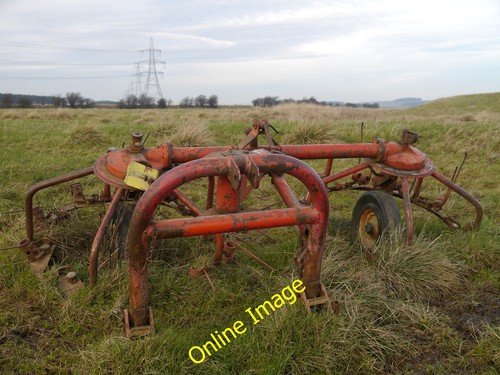 Photo 6x4 abandoned haybob - photo,