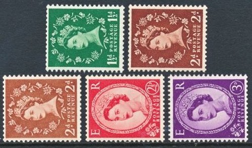 1955 edward crown set 5 - crown,