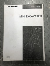 YANMAR PARTS CATALOG Vi050U MINI EXCAVATOR Y00Y4682