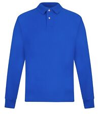 Mens Long Sleeve Polo Shirt