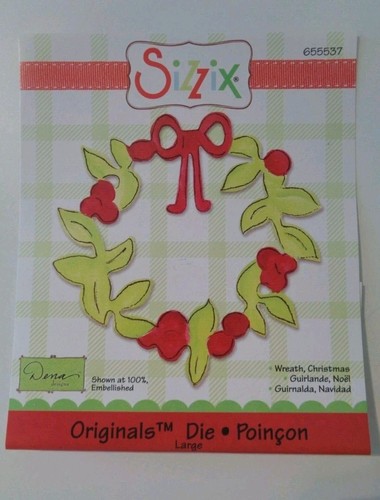 Sizzix originals die wreath - die,