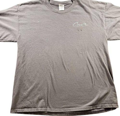 Corvette shirt mens - mens, gray