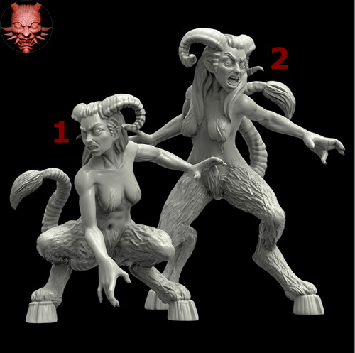 32mm goat spawn - 32mm, resin)