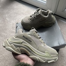 Balenciaga Triple S Beige UK4