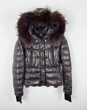 Genuine Moncler Grenoble Bever Down Fur Jacket S 1 2 19.5”ptp Coat Puffa Bady
