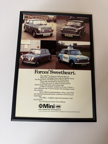 New framed classic mini forces - framed,