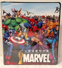 2015 Marvel Legends of Marvel Empty Trading Card Album Binder Rittenhouse