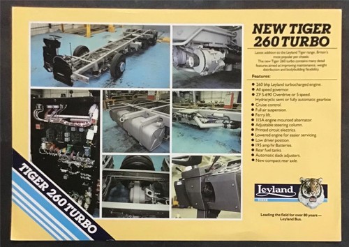 Leyland tiger 260 turbo - tiger,