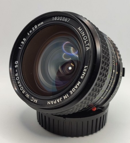 Minolta rokkor 28mm - mc, .