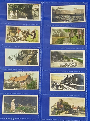 Cavander cigarette cards - cavander,