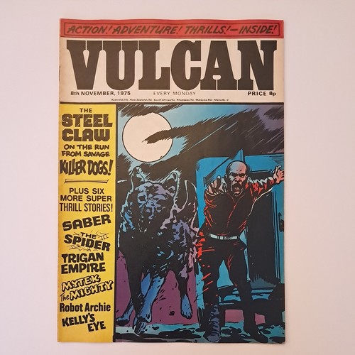 Vulcan comic 8th november - comic,