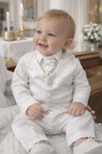  Baby Boys 4 Piece Christening