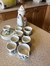 Ceramic Portmeirion Botanic Garden Coffee Set