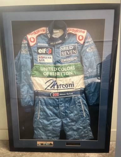 Benetton 2001 race suit - f1,