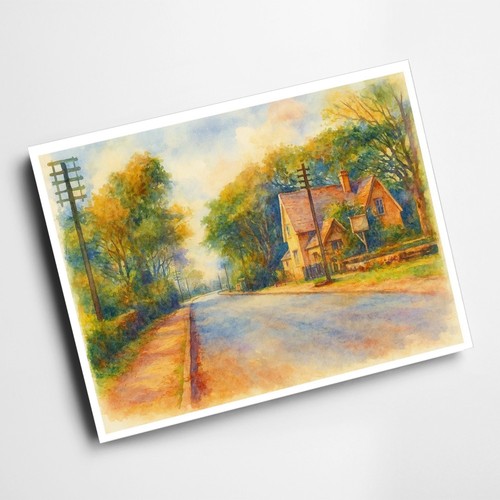 Print garstang road - print,