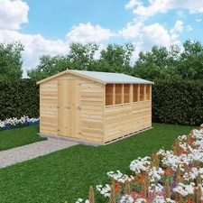 Overlap double door 10x8 - double,