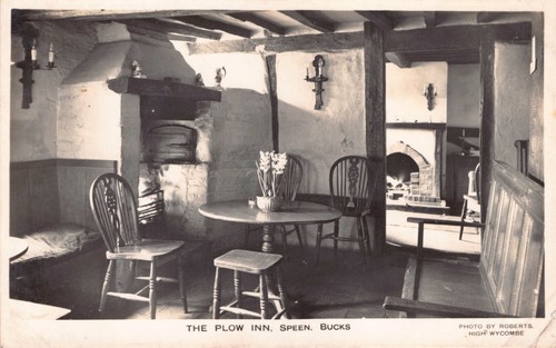 Postcard the plow - plow, inn