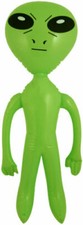INFLATABLE ALIEN LARGE 64 cm