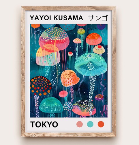 Yayoi kusama jellyfish - yayoi,