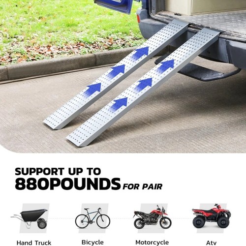Non slip loading ramps - 2×non-slip,