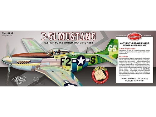Mustang flying model - p-51,