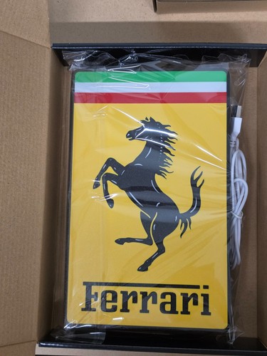 Ferrari led dimmable wall - ferrari,