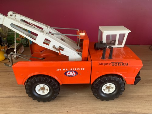 Mighty tonka wrecker tow - wrecker,