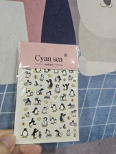 Nail Stickers Pingu Xmas