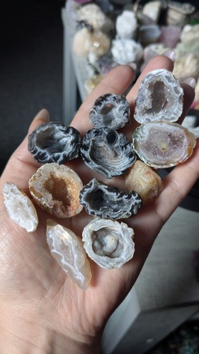 Crystal geodes bundle x11 - geodes,