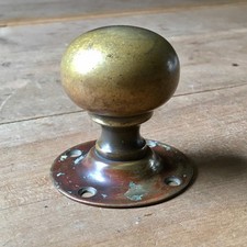 Single Brass Antique Door Knob