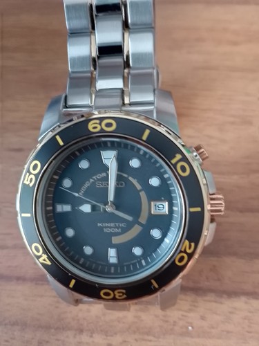 Seiko kinetic mens - watch, ska