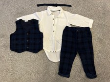 Waistcoat, shirt, trousers &