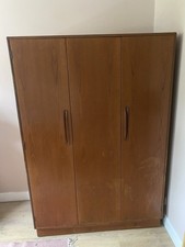 G Plan Fresco MCM Teak Triple Wardrobe