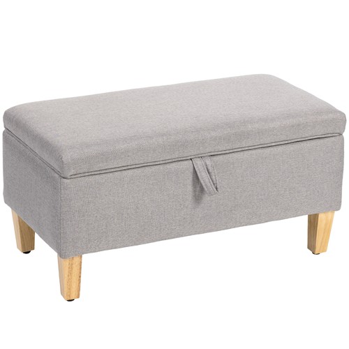 Homcom linen storage ottoman - storage,