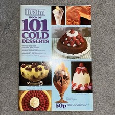 Woman's Realm Book Of 101 Cold Desserts, 1979 Softback
