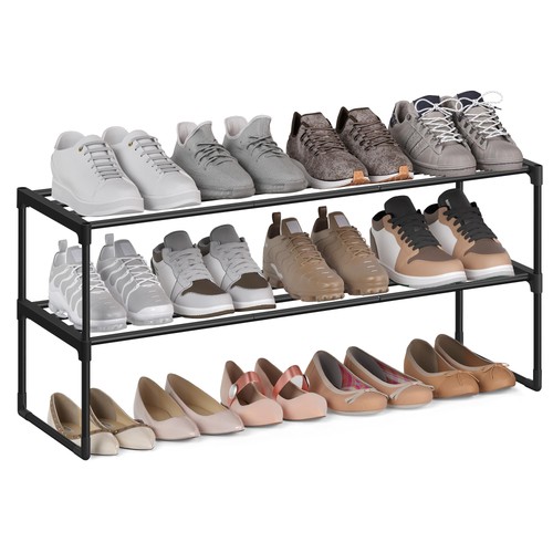 Tier shoe rack - shoe, storage