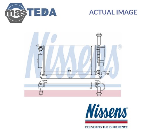 617852 engine cooling radiator - engine,