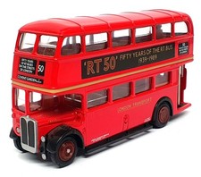 EFE 1/76 Scale 101003C - AEC Regent RT D/Deck London Bus R50 - Red