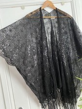 Dreamkeeper Sequin Black Wide