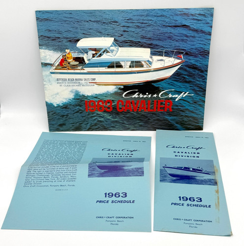 Vintage chris craft boats 1963 - chris,
