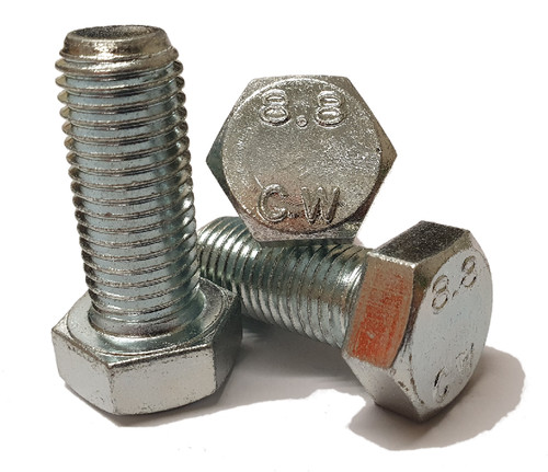 Fully threaded set screws - set,