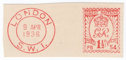 George postal meter - (i.b),
