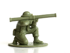 1 x AIRFIX. 1970's WWII BRITISH ARMY SUPPORT TROOPS SOLDIER. 1/32 ORIGINAL